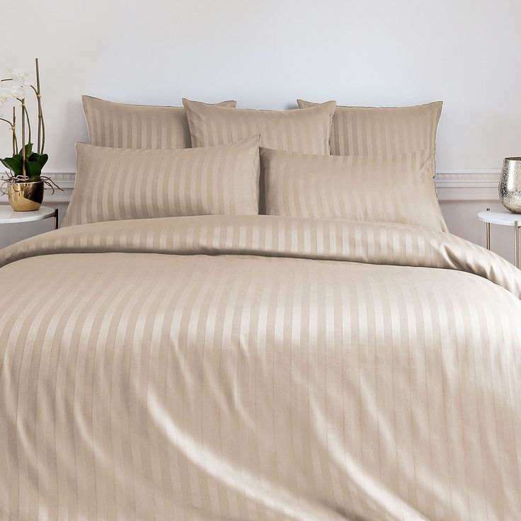 طقم ملايه قطن استرايب