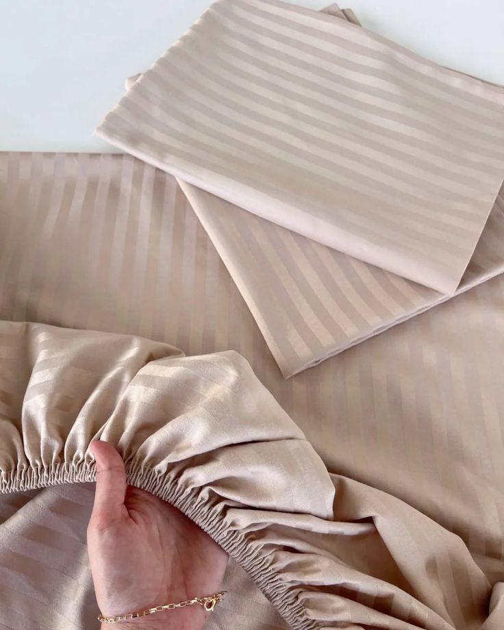 طقم ملايه قطن استرايب