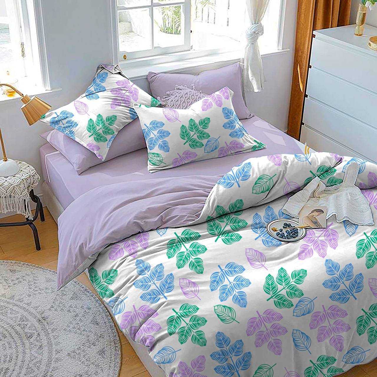 ملايات عامريه مشجر قطن