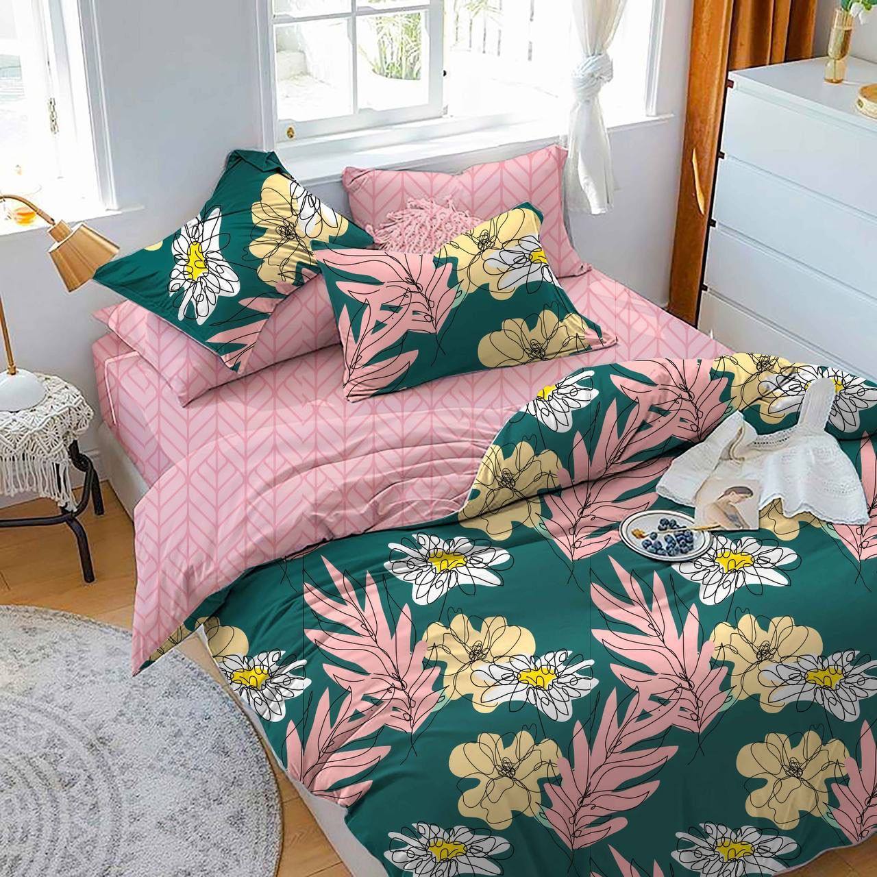 ملايات عامريه مشجر قطن